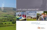 south carlow adventure trail · learn and hone your skills. With three lakes on over 10 acres of water requiring different skills, you will be sure to satisfy your fishing experience