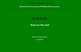Cash - LUISS School of European Political Economy - CASH - Rinaldi.pdf · “Payments are a-changin' but cash still rules”, BIS Quarterly Review, March 2018, p. 68 The parallel