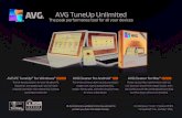 AVG TuneUp Unlimited - Silver Software Distribution · Tuning AVG PC TuneUp AVG TuneUp Unlimited AVG Ultimate IMPROVED IMPROVED NEW IMPROVED IMPROVED IMPROVED *Install on unlimited