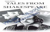 TALES FROM SHAKESPEARE - Preiss Murphy · ford-upon-Avon, England, to the trader John Shakespeare and his wife Mary Arden. He probably went to Stratford Grammar School, which offered