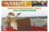 International Events - India in Hungary · AMRIT Vol. 3. Issue 1, August-September 2015 Bi-monthly Journal of the Embassy of India, Hungary Amrit is a bi-monthly journal published