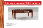 The Newsletter of the Minnesota Woodworkers Guild NORTHERN ... · David uses mahogany, white oak, marine plywood, and high density polyurethane board called Sign Foam. For glue, it’s
