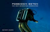 POSEIDON SE7EN - Blue Label Diving · The POSEIDON SE7EN is The Next Generation Rebreather. arT. NO: 7 (without battery) 6012 - 010, POSEIDON SE7EN EU version incl. Cylinder Set,