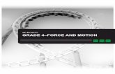 SCIENCE: GRADE 4–FORCE AND MOTION€¦ · 388 GRADE 4 Force and Motion Effects of Force TEKS 4 (6) Force, motion, and energy. The student knows that energy exists in many forms