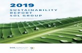 SUSTAINABILITY REPORT SOL GROUP - dolbyvivisol.com · SOL is an active member of the chemical industry confede-ration (Federchimica) and takes part in negotiations in Italy for the