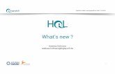 What’s new - HighQSoft€¦ · HighQSoft GmbH | | UGM 11.05.2016 HQL as MATLAB Toolbox, either DSL or API MATLAB MATLAB Toolbox 8 Overview How to use HQL? HQL Library ASAM ODS Server