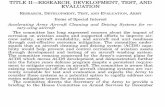 TITLE II—RESEARCH, DEVELOPMENT, TEST, AND EVALUATION · EVALUATION RESEARCH, DEVELOPMENT, TEST, AND EVALUATION, ARMY Items of Special Interest Accelerating Army Aircraft Cleaning