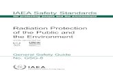 E Safety Standards - IAEA · E Safety Standards for protecting people and the environment General Safety Guide. No. GSG-8. Radiation Protection . of the Public and the Environment