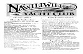 March 2017 NYC Newsletter - Nawiliwili Yacht Club · 13 (Thur) Race #2, Louie Abrams Memorial Rum Race Series. 5 pm start. Speedy hosts. 15 (Sat) NYC Game Night 5:30 pm. Pot Luck
