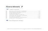 Section 7 - LogintoLearn · deletion of a worksheet. Moving and Copying Worksheets When creating and organising workbooks containing multiple worksheets, you may find it useful to