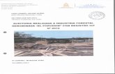 AUDITORIA REALIZADA A INDUSTRIA FORESTAL DENOMINADA EL PORVENIR … · 2017-11-20 · El informe de auditoria que se presenta el resultado de la auditoría técnica realizada a la