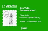 Quo Vadis Documentation? - LibreOffice · Accessibility Example (W3C): – “(ARIA6) provide a label for objects that can be read by assistive technology. The aria-label attribute