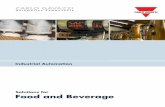 Food and Beverage · 2015-04-02 · Food and Beverage Thanks to the progress in energy efficiency, reduced size and low refrigerant charge there are many applications of ice making