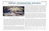 New Horizon Church July 2019 NEW HORIZON NEWS · 2019-07-04 · By the power of the Spirit, the Christian seeks to live into this freedom and to join with God in freeing others, while
