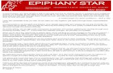EPIPHANY STAR Page 3 · 2020-04-30 · Epiphany Star Page 3 Prayer List Every Friday, the church will send out an e-mail of our prayer list of those we should remem-ber in our prayers.