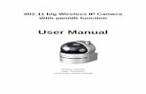 User Manual - Monopricedownloads.monoprice.com/files/manuals/9206_Manual_100721.pdf · 2013-09-09 · The Pan/Tilt IP Camera provides motion detection function. Users can easily setup