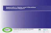 Appendix I: Noise and Vibration Assessment Report · As a part of the environmental assessment services, this noise and vibration study assesses the potential noise and vibration