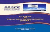 SCOPE · Grooming executives to take on the responsibilities of leadership is increasingly becoming a prerequisite for success of . SCOPE - APSE THIRD EXECUTIVE DEVELOPMENT PROGRAM