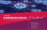 Coronavirus Toolkit - REIQ · This toolkit includes guidance regarding the Coronavirus (COVID-19) as it relates to the Queensland real estate industry. The Real Estate Institute of