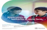 Temporary Resident Admissions Application for …for the purpose of assisting school staff dealing with your application for enrolment in a Queensland state school. If your enrolment