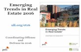 Emerging Trends in Real Estate 2016 - Microsoft...Source: Emerging Trends in Real Estate 2016 1.1% 24.9% 74.0% 2015 Abysmal–poor Modestly poor– modestly good Good–excellent Profitability