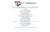 ST Freight – Freight Transportationconfirmation. If carrier elects to have payments made to a factoring company, carrier must fax, email, or mail authorization directly to ST Freight,