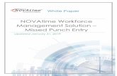 NOVAtime Workforce Management Solution Missed …preview5k1.novatime.com/nova5000/webhelp/NOVAtime_Missed...2019/01/31  · missed punch. Tap on the OK button followed by Done button.