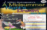 William Shakespeare’s AMidsummer Night’s DreamOBERON PUCK TITANIA TITANIRS FAIRIES CAST OF CHARACTERS The Globe 'Theatre In 1599. the famous Globe Theatre was bullt- Referred to