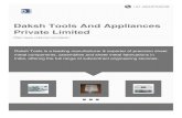 Daksh Tools And Appliances Private Limited · About Us Daksh Tools is a leading manufacturer & exporter of precision sheet metal components, assemblies and sheet metal fabrications