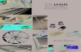 Lexus 2017 Accessory Reference Guide€¦ · A - Available on GS350 4-Door Sedan (9300) and GS 200t 4-Door Sedan (9301) B - Available on GS350 4-Door Sedan (9300), GS 200t 4-Door