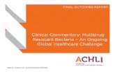 Clinical Commentary: Multidrug Resistant Bacteria – An Ongoing … · 2017-10-04 · • Pharmacist Completers with Certificate - 3,809 • MDs, PAs, RNs, & NPs Participants ...