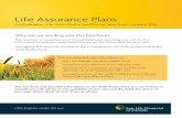 Life Assurance Plans · 2017-02-08 · Life’s brighter under the sun Life Assurance Plans Confederation Life With-Profits Fund bonus rates from 1 January 2015 Why are we sending