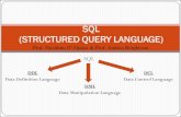 SQL (STRUCTURED QUERY LANGUAGE)venus.unive.it/borg/Sql.pdf · SQL (STRUCTURED QUERY LANGUAGE) Prof. Nicoletta D‟Alpaos& Prof. Andrea Borghesan DDL Data Definition Language DML Data