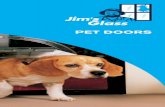 PET DOORS - Jim's Glass Glaziers Glass Repairs and Replacement Jimâ€™s Glass pet doors are available