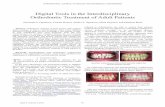 Digital Tools in the Interdisciplinary Orthodontic Treatment of … · 2010-12-07 · Abstract—Orthodontic treatment of adult patients with complex ... computers from having a limited,