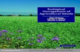 Ecological Management of Agricultural Weedss98770e7d3374328e.jimcontent.com/download/version... · 2012-01-02 · weed management practices,herbicide resistance in weeds,and rising
