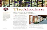 TheAlexians€¦ · The cloister walk at the new Alexian Brothers residence in Elk Grove Village recalls the cloister walk at the Alexian Brothers’ 15th century monastery in Aachen,