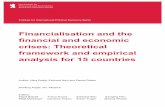 Financialisation and the financial and economic …...The developments in the financial and economic sectors leading to an increasing dominance of finance were explored extensively