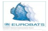 EUROBATS National Implementation Report · Implementation Reports and instructed the Secretariat to make this new format available for online completion in time for MoP8. Present