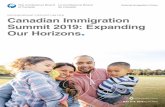 SPONSORSHIP OPPORTUNITIES Canadian …...Canadian Immigration Summit 2019 The Conference Board of Canada hosts its 5th annual Canadian Immigration Summit on May 8–9, 2019. As our