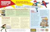 INTERNATIONAL Discover Your LITERACY DAY Inner Super Hero! · This International Literacy Day, make a commitment to starting a literacy movement in your family, school, neighborhood