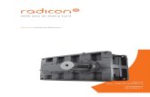 Series G Industrial Reducers - Benzlersradicon/_docs/Radicon-Series-G-Inch.pdf · is a series of speed reducing gear units offering high load carrying capacities, increased efﬁ