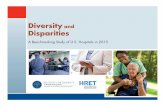 Diversity and Disparities - IFDHE · 4 Diversity and Disparities Executive Summary Hospitals and health systems have a great opportunity to improve the health of the individuals and