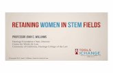 RetainingWomen [Read-Only] · SAVINGS FACULTY RETENTION Estimated savings associated with retaining a faculty member in one STEM field: $383,000 Costs of replacement: $78,516 Costs