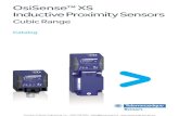 OsiSense™ XS Inductive Proximity Sensors...Inductive proximity sensors General purpose,Cubic case, 40 x 40 x 70 mm, M12 or 1/2"-20UNFconnector, 5 position turret head Sensor Flush