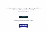 Southampton Bio Imaging Symposium Friday 6th October 2017€¦ · storage, analysis and visualisation of image data challenging. To address this, we have developed customised light