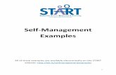 Self-Management Examples - Grand Valley State University · Reading Self-Management System . Reading a Sentence Yes No Write Word(s) Here What do you think the word meant In the sentence