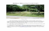 Dibble Hollow nyschoha/pdf/DibbleHollowCemetery.pdfآ  2012-04-17آ  DIBBLE HOLLOW CEMETERY August 2001
