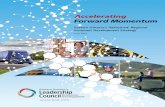 Accelerating Forward Momentum - EOLC · Forward Momentum . Eastern Ontario Economic Development Strategy – Refresh Page 2 ... stakeholders, and identify which strategies should