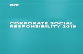 Responsible companies can be a powerful force for good. · Southern California billion 1 Corporate Social Responsibility 2019. L100aunch + Grow Billion ... growth capital to smaller